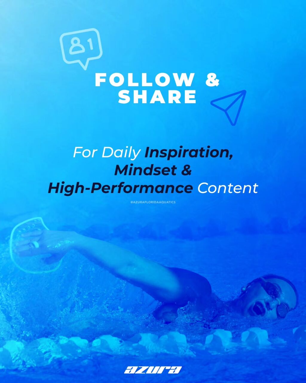 Instagram post from azurafloridaaquatics. This post is in position 3.