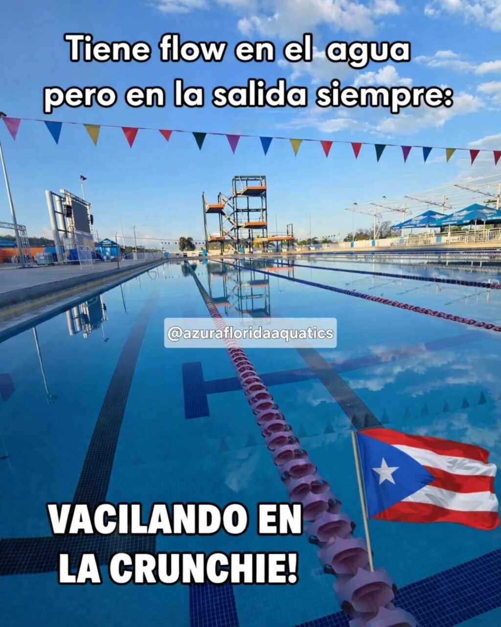 Instagram post from azurafloridaaquatics. This post is in position 2.